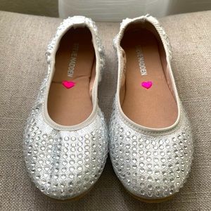 Steve Madden -Silver Kiana Ballet Flat -Size 13